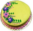 8" Floral Garden Cake