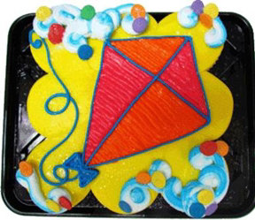 9 Ct Cupcake Cake Kite