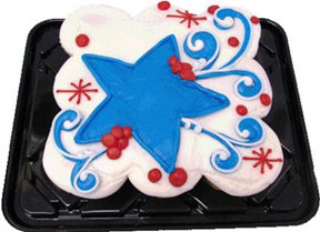 9 Ct Cupcake Cake Shooting Star