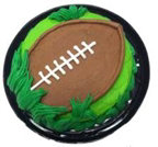 8" Cake w/Football Design
