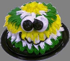 5" Double Layer Team Colors Monster Cake