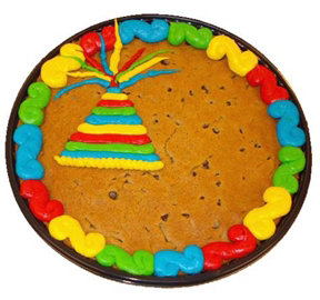 Party Hat Message Cookie