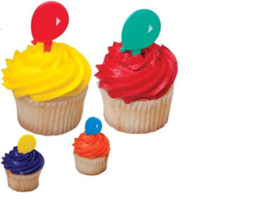 Balloons Cupcakes