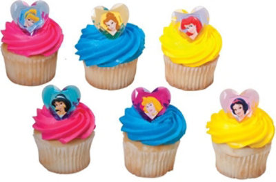 Disney Princess Ring Cupcakes