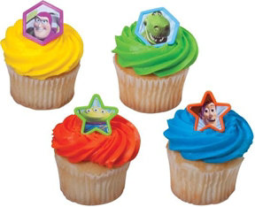 Toy Story Ring Cupcakes