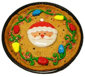 Santa Message Cookie