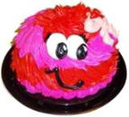 Red and Pink Valentine's Day Monster
