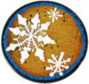 Snowflake Message Cookie