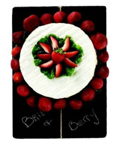 Imported Brie & Berry Slate