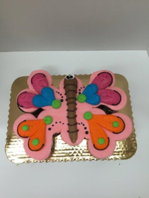 Butterfly Shaped Cupcake Cake