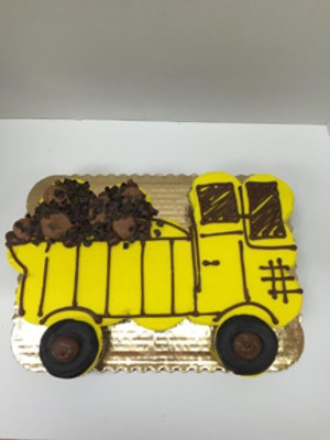 Dump Truck Shaped Cupcake Cake
