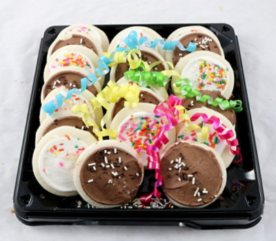 Iced Sugar Cookie Tray