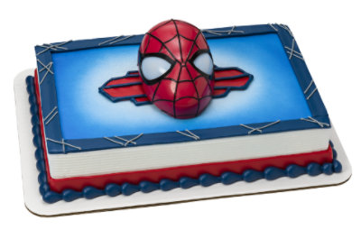 Spider-Man - Ultimate Light Up Eyes 1/4 Sheet Cake