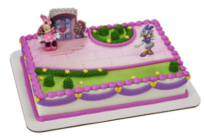 Minnie Mouse - Happy Helpers 1/4 Sheet Cake