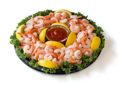 Cooked Shrimp Tray