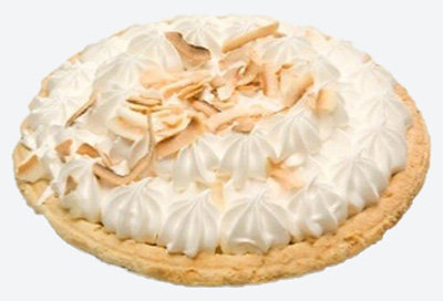 Coconut Cream Pie 8in