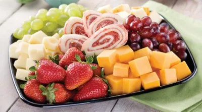 Fruit and Cheese Snack Square