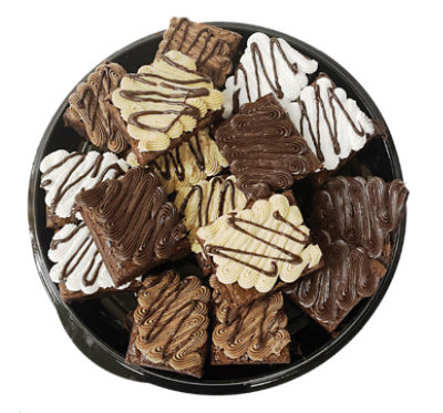 Brownie Platter Frosted