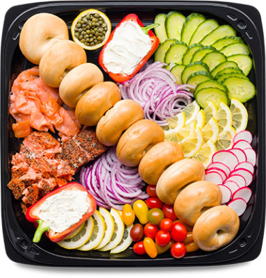 Lox and Bagel Tray