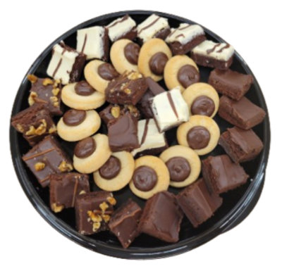 Assorted Brownie Platter w/ Fudge Thumbprints