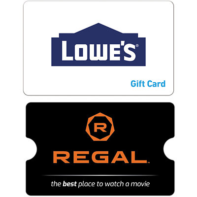 Lowes & Regal Gift Cards! Acme Coupon