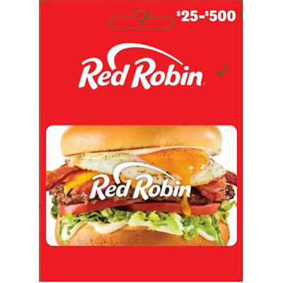 Red Robin Gift Cards! Albertsons Coupon