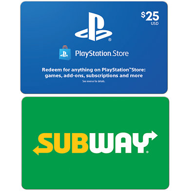 sony subway gift cards Acme Coupon on WeeklyAds2.com