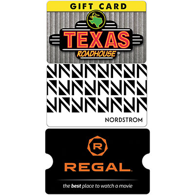 regal nordstrom texas roadhouse gift cards Acme Coupon