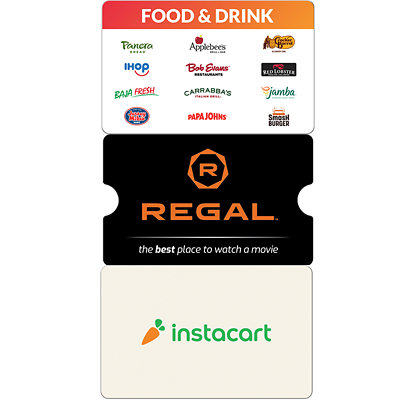 regal instacart zift zillions gift cards Albertsons Coupon on WeeklyAds2.com