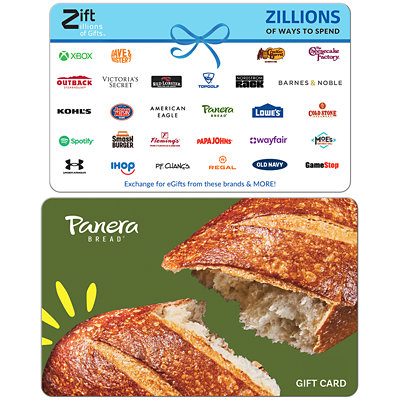 Panera & Zift Gift Cards! Acme Coupon