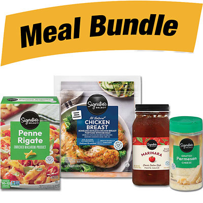 signature select pasta dinner for 4 Acme Coupon