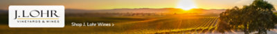  Wine vineyard with J. Lohr logo and "Shop J. Lohr Wines" text