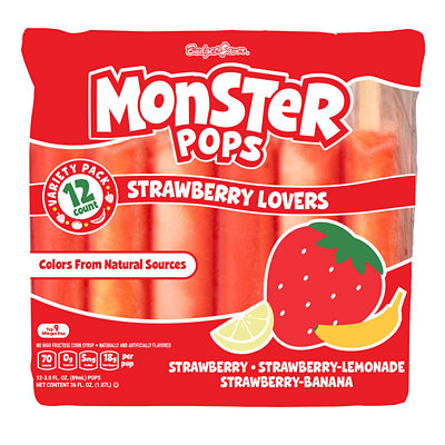 monster pops or twin pops Albertsons Coupon