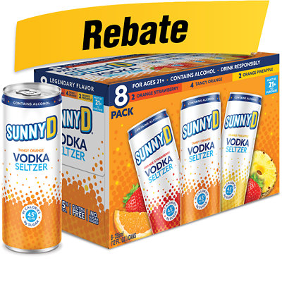 sunnyd vodka seltzer Albertsons Coupon