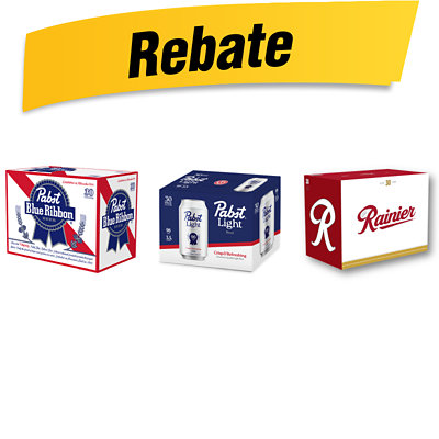 Pabst Blue Ribbon or Rainier Albertsons Coupon