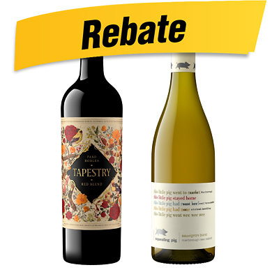 squealing pig and or tapestry wine Jewel-osco Coupon