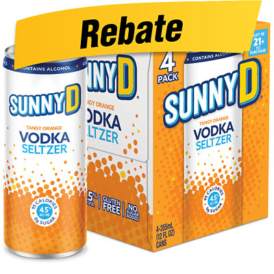 sunnyd vodka seltzer Safeway Coupon