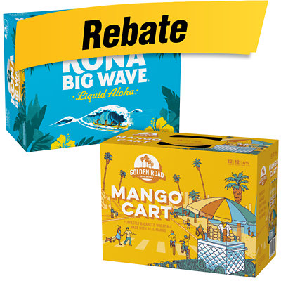 Kona Big Wave®, Golden Road Mango Cart® Acme Coupon