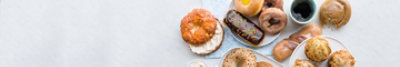 Donuts, Bagles and Muffines Plates