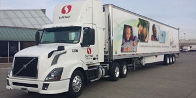 Safeway freight truck