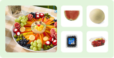 Animal fruit board