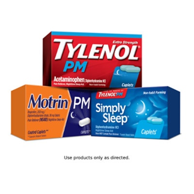 TYLENOL® PM, SIMPLY SLEEP®, or MOTRIN® PM Acme Coupon