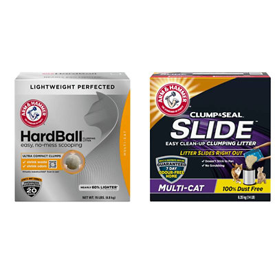 arm hammer black box cat litter or hardball Albertsons Coupon