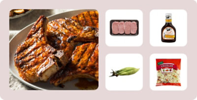 BBQ pork chops