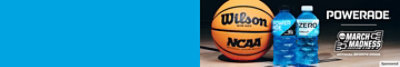 POWERADE, The Official Sports Drink of NCAA March Madness.