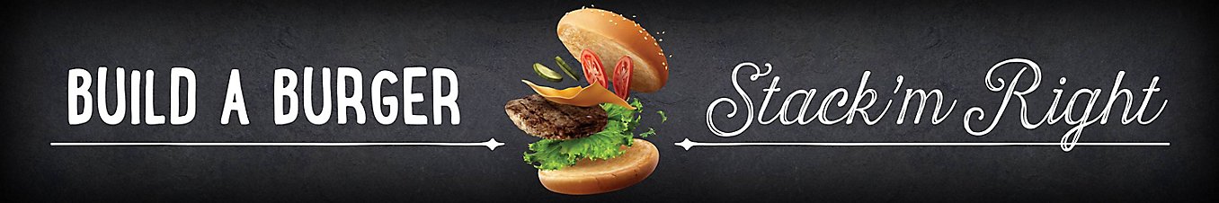 Build a burger - Stack'm right