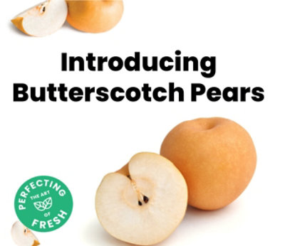 Butterscotch pears