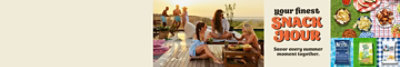 Your finest snack hour.  Savor every summer moment together.