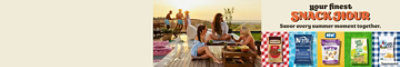 Your finest snack hour.  Savor every summer moment together.