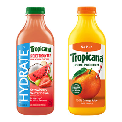 Tropicana® Orange Juice, Tropicana® Refreshers Jewel-Osco Coupon